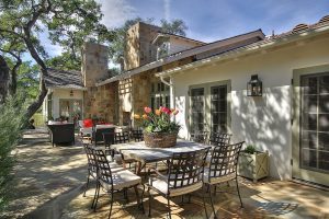 patio at 2145 Piedras Drive, Montecito CA