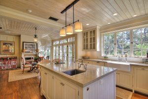 country-style kitchen at 2145 piedras drive, montecito ca