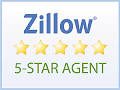 Zillow 5 Star Agent Logo